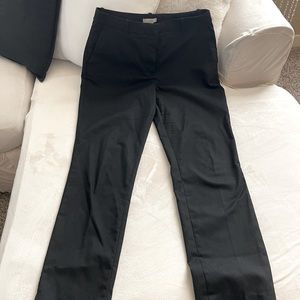 h&m comfortable high waisted black slack pants